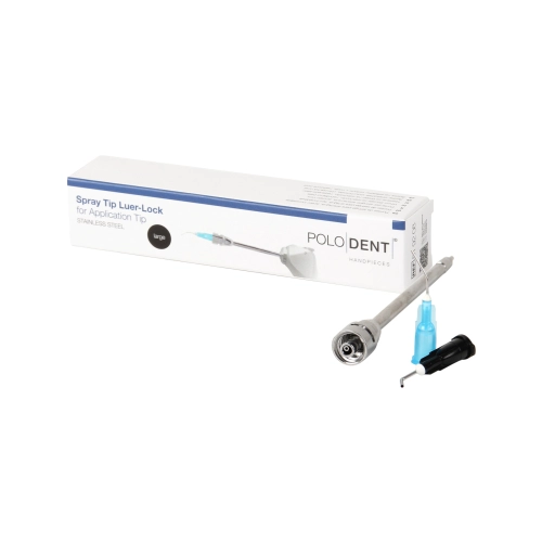 PoloDent Spraytip RVS luer-lock large voor applicatietip per stuk - 3