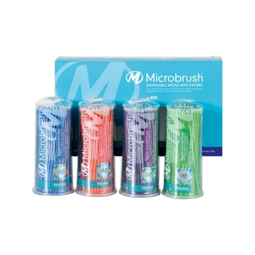 Microbrush Disposable Micro Applicators Regular assortiment 4x 100 st