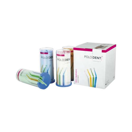 PoloDent Micro Applicators assortiment 4x 100 st - 0